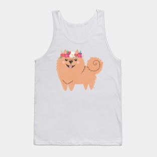 Pomeranian Princess Tank Top